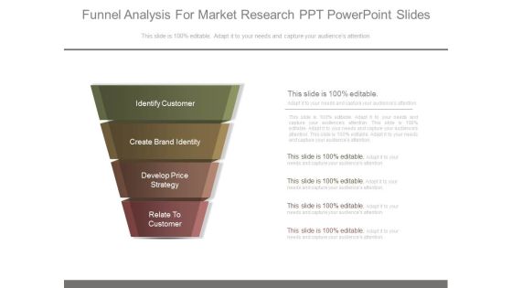 Funnel Analysis For Market Research Ppt Powerpoint Slides
