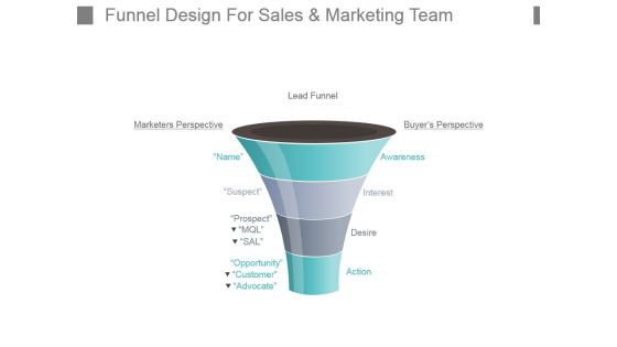 Funnel Design For Sales And Marketing Team Powerpoint Templates Funnel Design For Sales And Marketing Team Powerpoint Templates