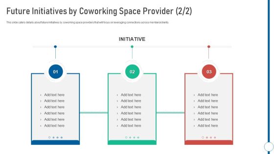 Future Initiatives By Coworking Space Provider Shared Workspace Ppt Professional Files PDF Future Initiatives By Coworking Space Provider Shared Workspace Ppt Professional Files PDF