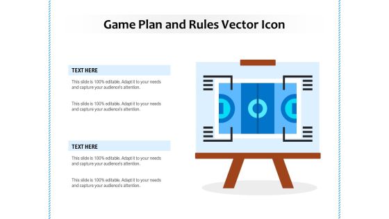 Game Plan And Rules Vector Icon Ppt PowerPoint Presentation Visual Aids Infographics PDF Game Plan And Rules Vector Icon Ppt PowerPoint Presentation Visual Aids Infographics PDF