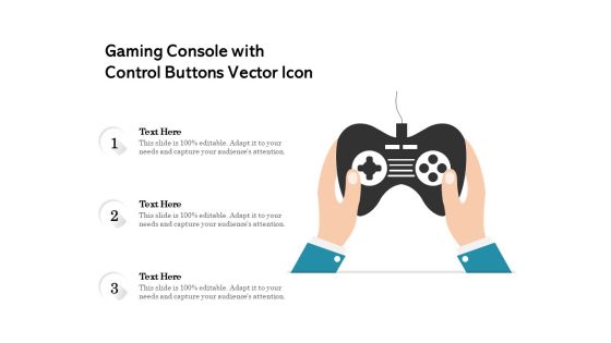 Gaming Console With Control Buttons Vector Icon Ppt PowerPoint Presentation Gallery Ideas PDF Gaming Console With Control Buttons Vector Icon Ppt PowerPoint Presentation Gallery Ideas PDF