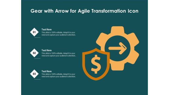 Gear With Arrow For Agile Transformation Icon Ppt PowerPoint Presentation Show Portfolio PDF Gear With Arrow For Agile Transformation Icon Ppt PowerPoint Presentation Show Portfolio PDF