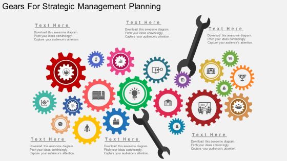Gears For Strategic Management Planning Powerpoint Template Gears For Strategic Management Planning Powerpoint Template