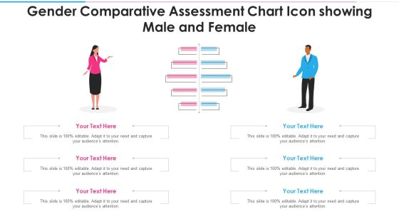 Gender Comparative Assessment Chart Icon Showing Male And Female Inspiration PDF Gender Comparative Assessment Chart Icon Showing Male And Female Inspiration PDF