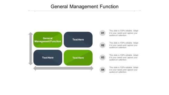 General Management Function Ppt PowerPoint Presentation Ideas Mockup Cpb General Management Function Ppt PowerPoint Presentation Ideas Mockup Cpb