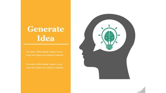 Generate Idea Ppt PowerPoint Presentation Portfolio Master Slide Generate Idea Ppt PowerPoint Presentation Portfolio Master Slide