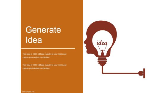 Generate Idea Ppt PowerPoint Presentation Templates Generate Idea Ppt PowerPoint Presentation Templates