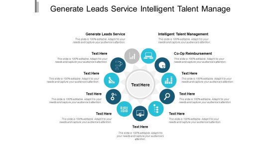 Generate Leads Service Intelligent Talent Management Co Op Reimbursement Ppt PowerPoint Presentation File Design Ideas Generate Leads Service Intelligent Talent Management Co Op Reimbursement Ppt PowerPoint Presentation File Design Ideas