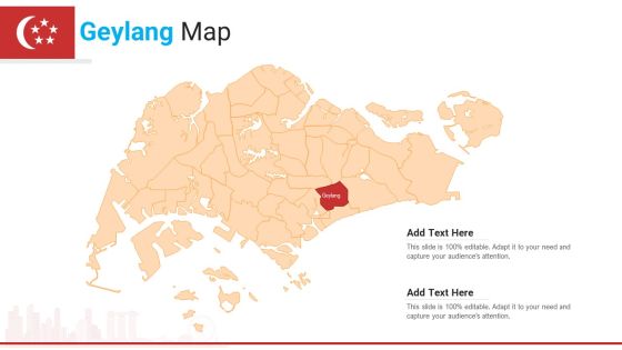 Geylang Map PowerPoint Presentation PPT Template PDF