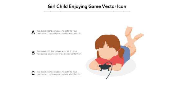 Girl Child Enjoying Game Vector Icon Ppt PowerPoint Presentation File Gallery PDF Girl Child Enjoying Game Vector Icon Ppt PowerPoint Presentation File Gallery PDF