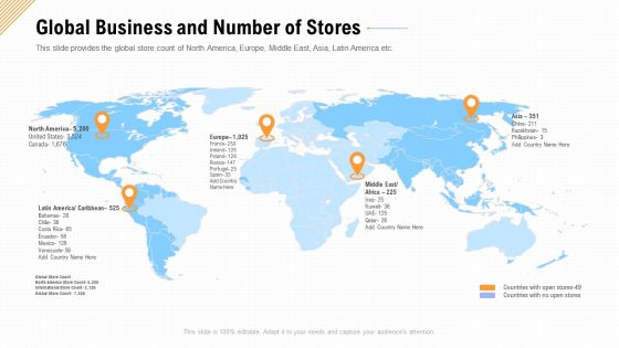Global Business And Number Of Stores Ppt Professional Vector PDF Global Business And Number Of Stores Ppt Professional Vector PDF
