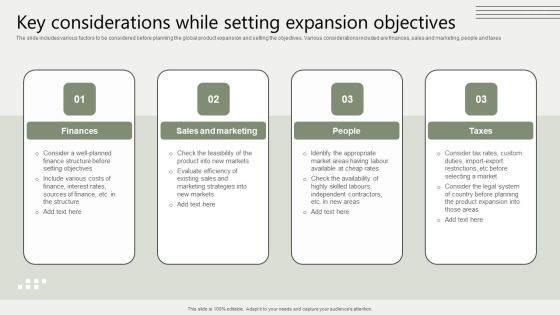 Global Business Market Development Guide Key Considerations While Setting Expansion Objectives Elements PDF Global Business Market Development Guide Key Considerations While Setting Expansion Objectives Elements PDF
