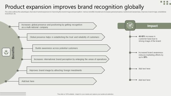 Global Business Market Development Guide Product Expansion Improves Brand Recognition Globally Template PDF Global Business Market Development Guide Product Expansion Improves Brand Recognition Globally Template PDF