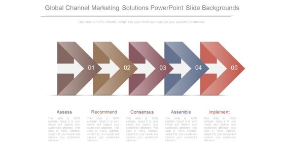Global Channel Marketing Solutions Powerpoint Slide Backgrounds
