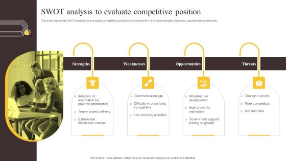 Global Construction Sector Industry Report SWOT Analysis To Evaluate Competitive Position Designs PDF Global Construction Sector Industry Report SWOT Analysis To Evaluate Competitive Position Designs PDF