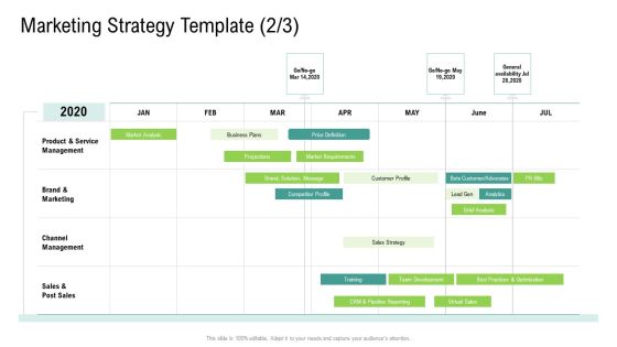 Global Marketing Targeting Strategies Commodities Services Marketing Strategy Template Management Structure PDF