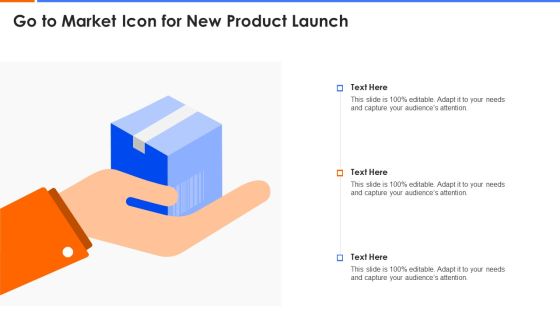Go To Market Icon For New Product Launch Download PDF Go To Market Icon For New Product Launch Download PDF