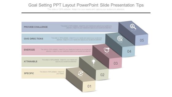 Goal Setting Ppt Layout Powerpoint Slide Presentation Tips