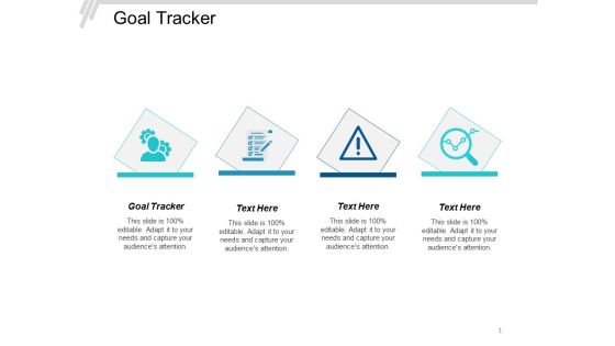 Goal Tracker Ppt PowerPoint Presentation Icon Background Cpb