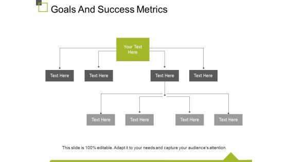 Goals And Success Metrics Ppt PowerPoint Presentation Show Slideshow Goals And Success Metrics Ppt PowerPoint Presentation Show Slideshow