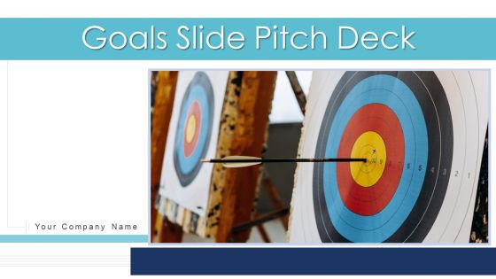 Goals Slide Pitch Deck Ppt PowerPoint Presentation Complete Deck With Slides