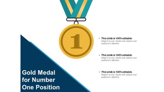 Gold Medal For Number One Position Ppt PowerPoint Presentation Infographic Template Infographics Gold Medal For Number One Position Ppt PowerPoint Presentation Infographic Template Infographics
