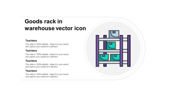 Goods Rack In Warehouse Vector Icon Ppt PowerPoint Presentation Styles Graphics Goods Rack In Warehouse Vector Icon Ppt PowerPoint Presentation Styles Graphics