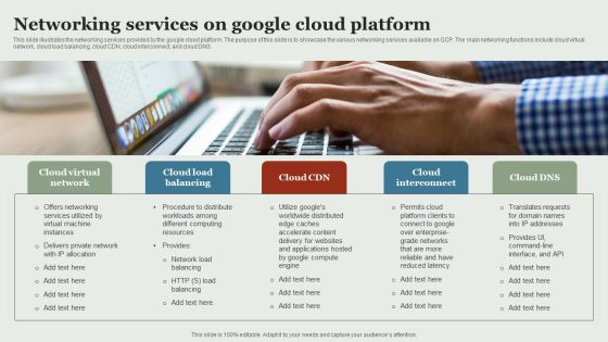 Google Cloud Service Models Networking Services On Google Cloud Platform Microsoft PDF