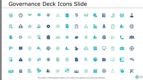 Governance Deck Icons Slide Ppt PowerPoint Presentation Ideas Templates Governance Deck Icons Slide Ppt PowerPoint Presentation Ideas Templates
