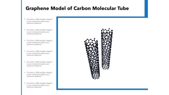 Graphene Model Of Carbon Molecular Tube Ppt PowerPoint Presentation Pictures Design Inspiration PDF Graphene Model Of Carbon Molecular Tube Ppt PowerPoint Presentation Pictures Design Inspiration PDF