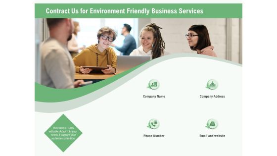 Green Business Contract Us For Environment Friendly Business Services Ppt Show Aids PDF Green Business Contract Us For Environment Friendly Business Services Ppt Show Aids PDF