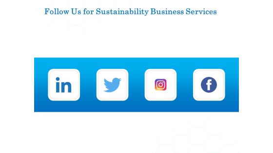 Green Business Follow Us For Sustainability Business Services Microsoft PDF