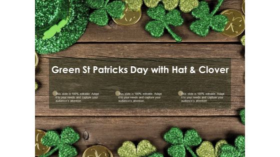 Green St Patricks Day With Hat And Clover Ppt Powerpoint Presentation Visual Aids Styles Green St Patricks Day With Hat And Clover Ppt Powerpoint Presentation Visual Aids Styles