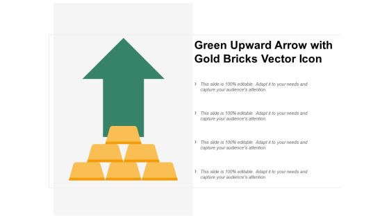 Green Upward Arrow With Gold Bricks Vector Icon Ppt PowerPoint Presentation Professional Files Green Upward Arrow With Gold Bricks Vector Icon Ppt PowerPoint Presentation Professional Files