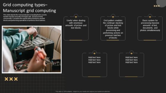 Grid Computing Types Manuscript Grid Computing Infographics PDF Grid Computing Types Manuscript Grid Computing Infographics PDF