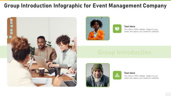 Group Introduction Infographic For Event Management Company Rules PDF Group Introduction Infographic For Event Management Company Rules PDF