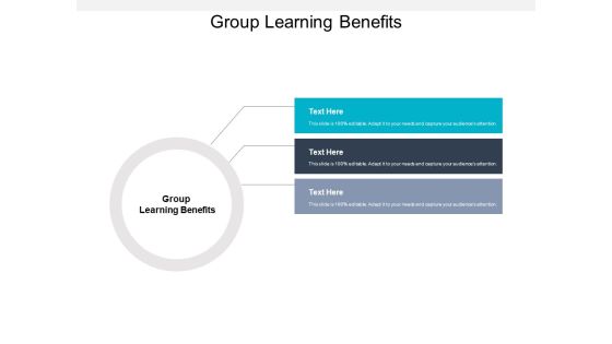 Group Learning Benefits Ppt PowerPoint Presentation Visual Aids Model Cpb Group Learning Benefits Ppt PowerPoint Presentation Visual Aids Model Cpb