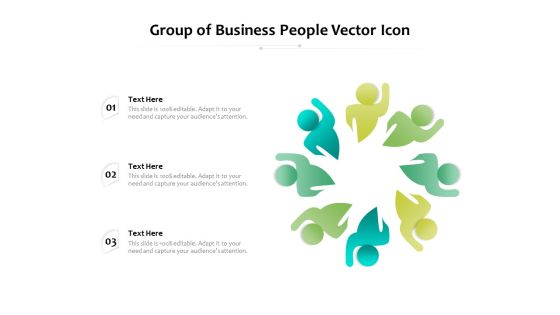 Group Of Business People Vector Icon Ppt PowerPoint Presentation File Graphic Tips PDF