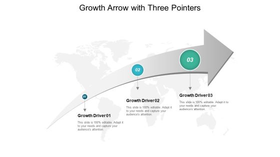 Growth Arrow With Three Pointers Ppt Powerpoint Presentation Layouts Design Templates Growth Arrow With Three Pointers Ppt Powerpoint Presentation Layouts Design Templates