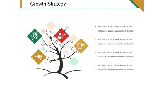 Growth Strategy Template 1 Ppt PowerPoint Presentation Icon Designs