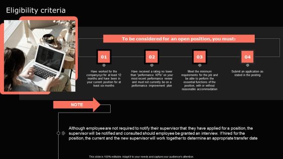 Guide For Mastering Internal Talent Management Eligibility Criteria Structure PDF