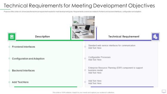 Guide For Software Developers Technical Requirements For Meeting Development Objectives Introduction PDF