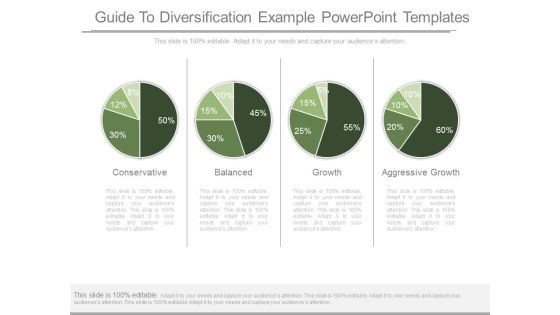 Guide To Diversification Example Powerpoint Templates Guide To Diversification Example Powerpoint Templates