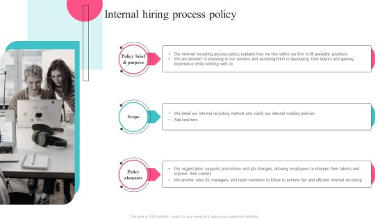 Guide To Understand And Manage Recruitment Plan Internal Hiring Process Policy Introduction PDF Guide To Understand And Manage Recruitment Plan Internal Hiring Process Policy Introduction PDF