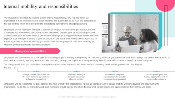 Guide To Understand And Manage Recruitment Plan Internal Mobility And Responsibilities Sample PDF Guide To Understand And Manage Recruitment Plan Internal Mobility And Responsibilities Sample PDF