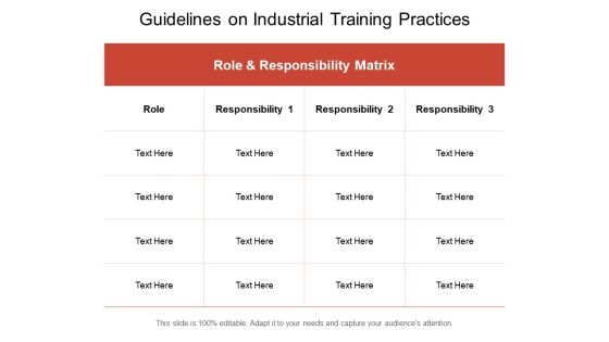 Guidelines On Industrial Training Practices Ppt PowerPoint Presentation Show PDF Guidelines On Industrial Training Practices Ppt PowerPoint Presentation Show PDF