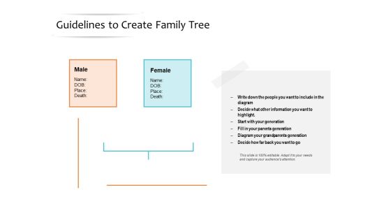 Guidelines To Create Family Tree Ppt PowerPoint Presentation Gallery Designs Download PDF Guidelines To Create Family Tree Ppt PowerPoint Presentation Gallery Designs Download PDF