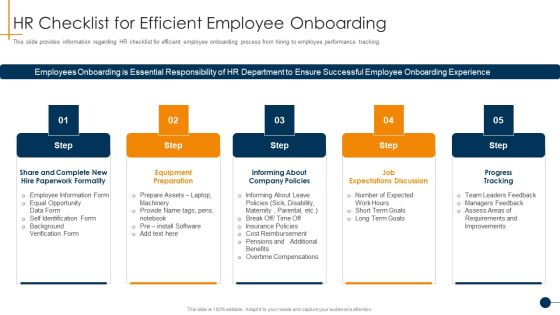 HR Coaching Playbook HR Checklist For Efficient Employee Onboarding Rules PDF HR Coaching Playbook HR Checklist For Efficient Employee Onboarding Rules PDF