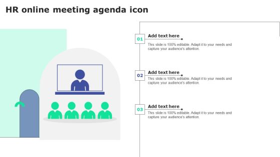 HR Online Meeting Agenda Icon Structure PDF HR Online Meeting Agenda Icon Structure PDF