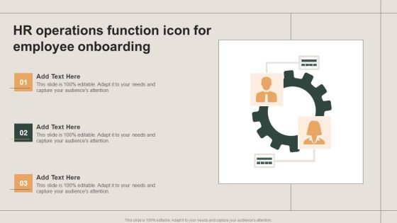 HR Operations Function Icon For Employee Onboarding Elements PDF HR Operations Function Icon For Employee Onboarding Elements PDF